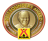 KOA Presidents Award Winner